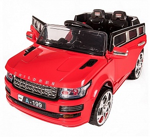 Электромобиль А199 Land Rover Ralf 1, красный (RT, 4945RT)